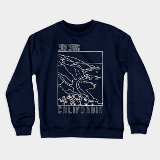 Big Sur California Crewneck Sweatshirt